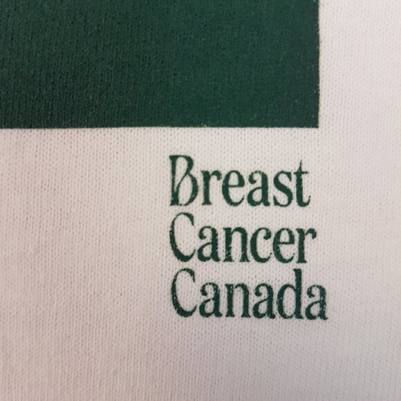 Breast Cancer Canada Tee Shirt Large US L Breast of Friends Cookbooks Vol 1 & 2 - Picture 4 of 16